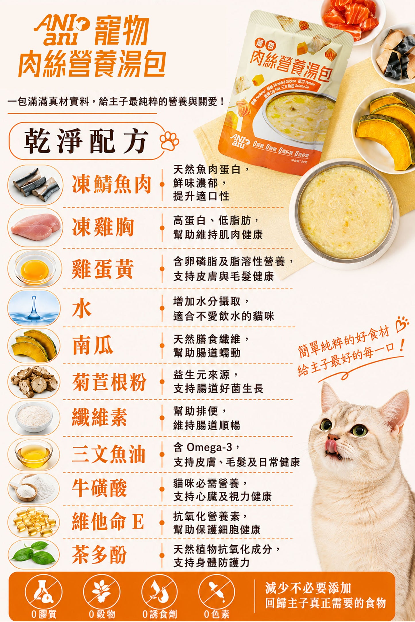 寵物肉絲營養湯包 80克 - 2包裝