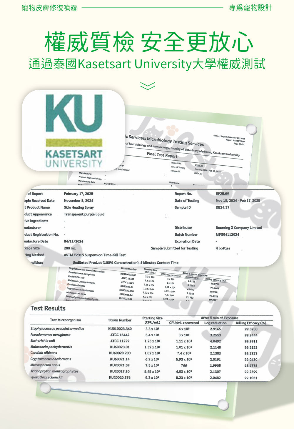 【2件裝】無負擔 寵物皮膚修復噴霧 200ml （舒緩紅腫 發炎 濕疹 傷口 真菌感染 貓癬 皮膚痕癢）